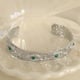 Bracciale in argento turchese SZ171